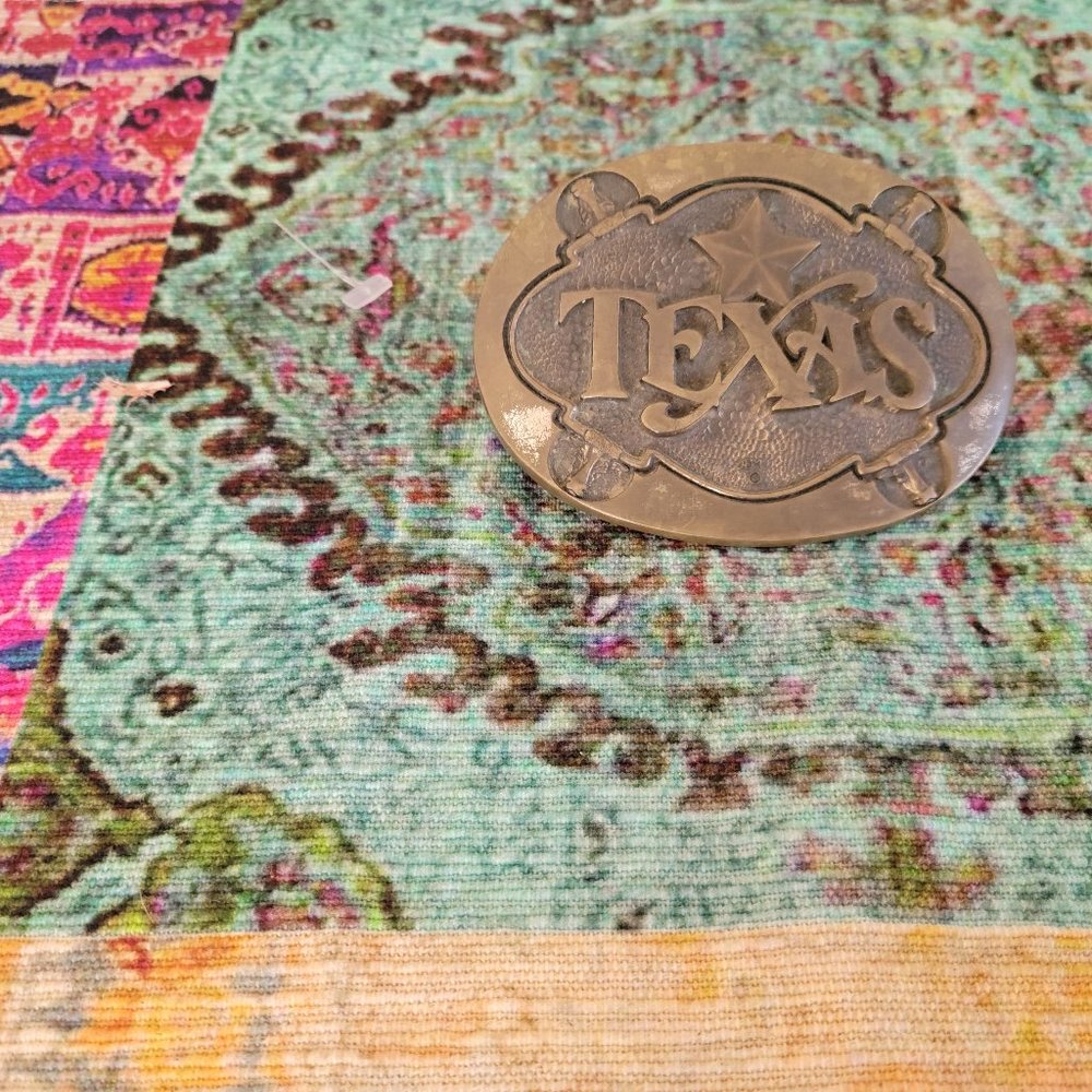 Western Buckel Belt Texas